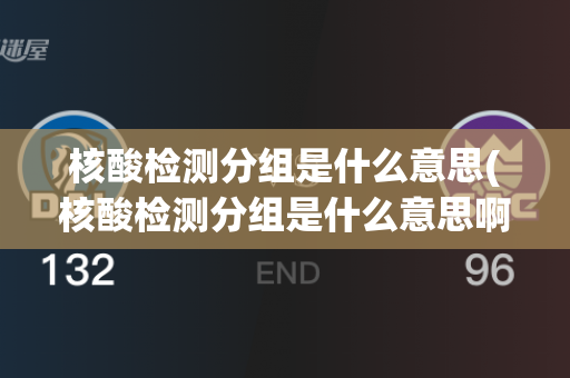 核酸检测分组是什么意思(核酸检测分组是什么意思啊)